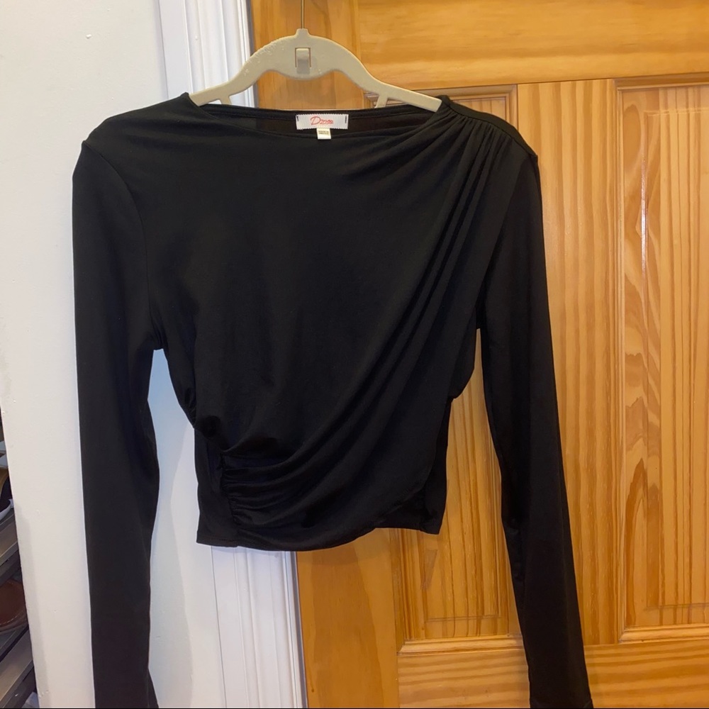 NWOT Diosa Wrap Longsleeve Top